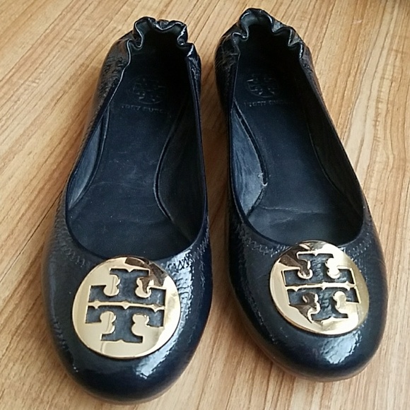 Tory Burch Shoes - Navy Tory Burch flats